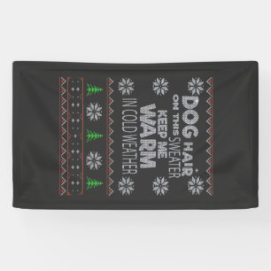 Dog Hair Christmas Sweater Essential T-Shirt Banner