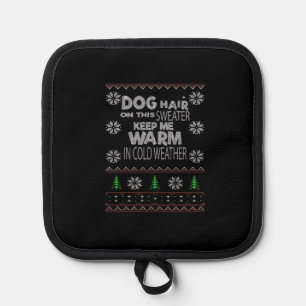 Dog Hair Christmas Sweater Essential T-Shirt Pot Holder