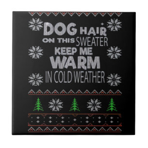 Dog Hair Christmas Sweater Essential T-Shirt Tile