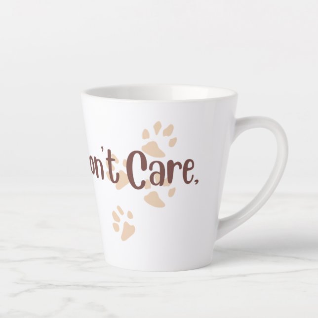 Dog Hair Don’t Care Mug (Right)
