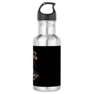 Dog Hair Pitbull Glitter Wearing Sunglasses Stars 532 Ml Water Bottle