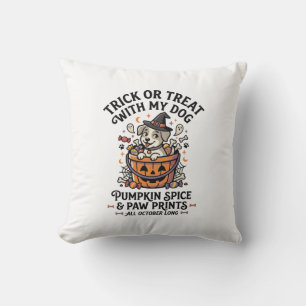 Dog Halloween Candy Night Cushion