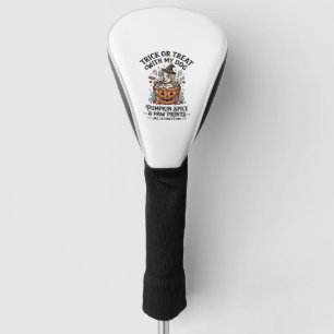 Dog Halloween Candy Night Golf Head Cover