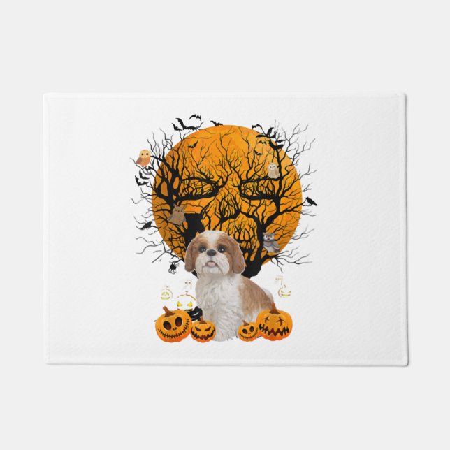 Dog Halloween Doormat (Front)
