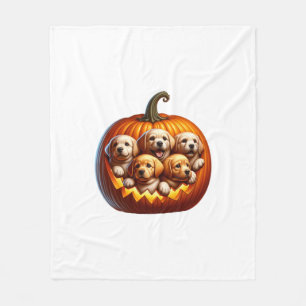 Dog Halloween Fleece Blanket