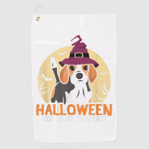 Dog Halloween Golf Towel