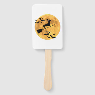 Dog Halloween Hand Fan