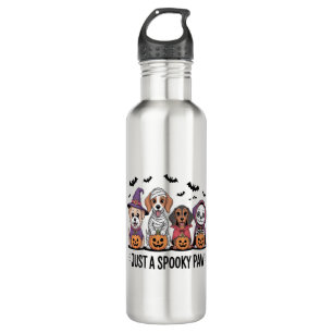 Dog Halloween Just a Spooky Paw 710 Ml Water Bottle