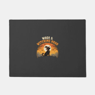 Dog Halloween Moonlight Doormat
