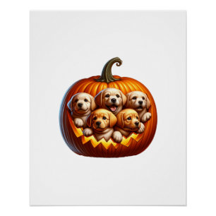 Dog Halloween Poster