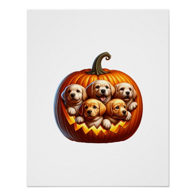 Dog Halloween Poster (Front)