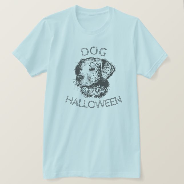 "Dog Halloween" T-Shirt (Design Front)