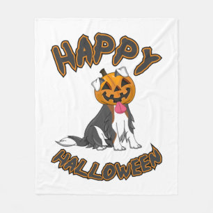 Dog Halloween T ShirtHappy Halloween Dog T Shirt Fleece Blanket