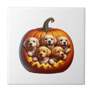 Dog Halloween Tile