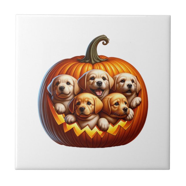 Dog Halloween Tile (Front)