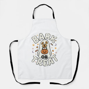 Dog Halloween Treat Squad Apron