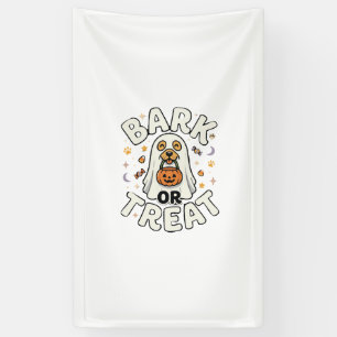 Dog Halloween Treat Squad Banner