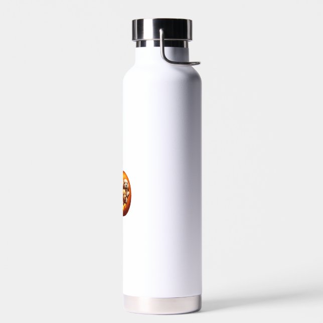 Dog Halloween Water Bottle (Left)