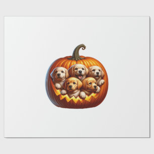 Dog Halloween Wrapping Paper