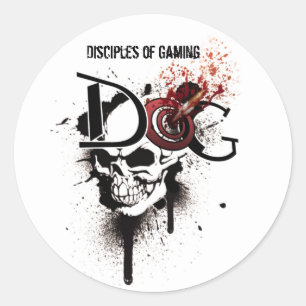 DoG Headshot Sticker