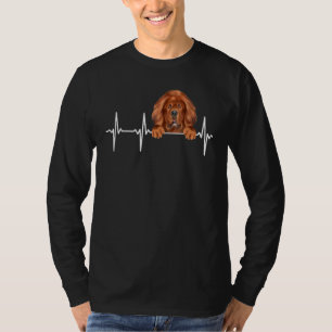Dog Heartbeat For Tibetan Mastiff T-Shirt