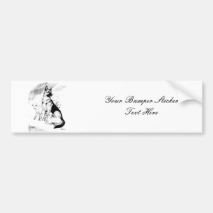 Dog Heaven Bumper Sticker