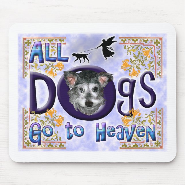 Dog Heaven Mouse Mat (Front)