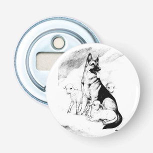 Dog Heaven, the Master's Flock Bottle Opener