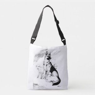 Dog Heaven, the Master's Flock Crossbody Bag