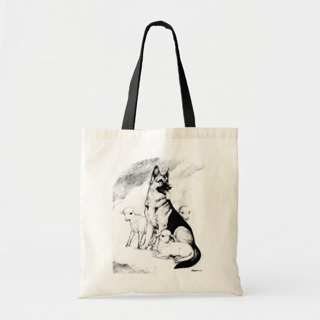 Dog Heaven Tote Bag (Front)