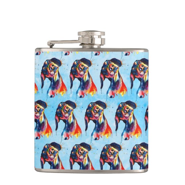 Dog Hip Flask (Front)