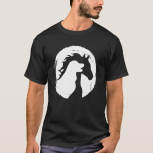 Dog Horse Motif Horse And Dog Owners T-Shirt