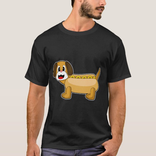 Dog Hotdog T-Shirt (Front)