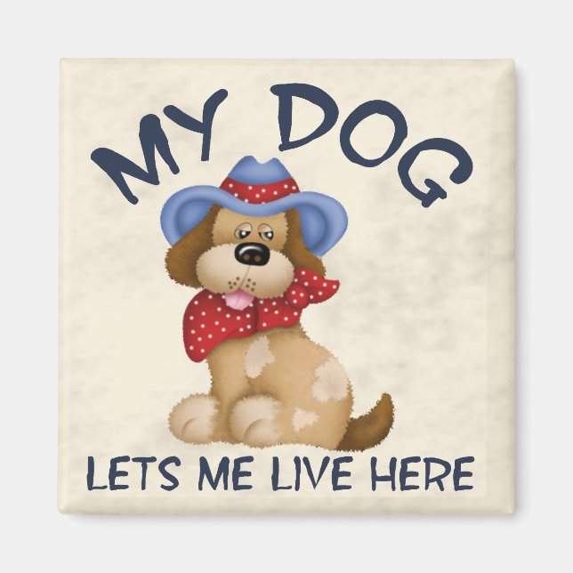 Dog House Magnet (Front)