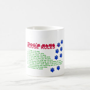 Dog House Rules - rules to live by Coffee Mug
