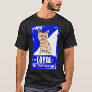 Dog Humor Yorkshire Terrier Dog Quote Stamps Colle T-Shirt