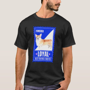 Dog Humour Corgi Quote Stamp Collector T-Shirt