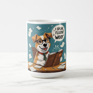 Dog I Speak Fluent Woof – Pet Parent Coffee Mug