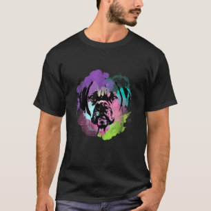 Dog I Splash Art Puggle T-Shirt