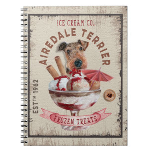 Dog Ice-cream Notebook