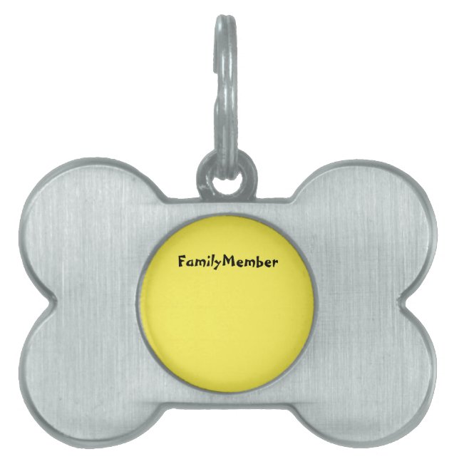 DOG ID TAG ART STYLE DESIGN (Front)