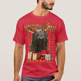 Dog Iggy Merry Ugly Christmas Sweater Antlers Gift
