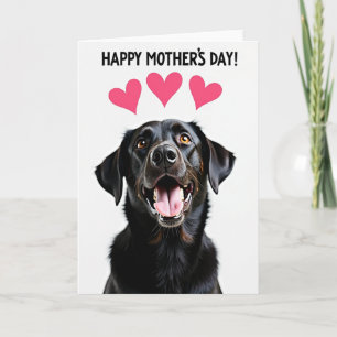 Dog Illustration Mothers Day Card
