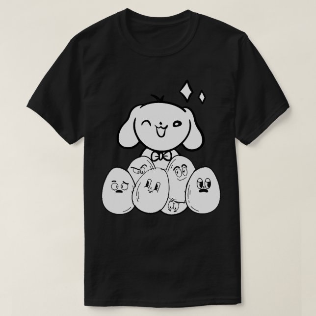 Dog In Egg 45 T-Shirt (Design Front)