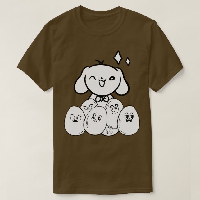Dog In Egg 45 T-Shirt (Design Front)