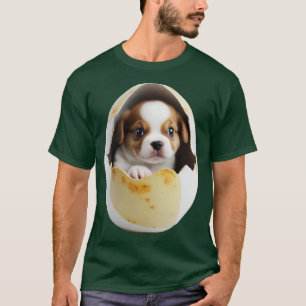 Dog in Egg Easter Puppy T-Shirt