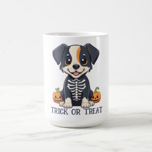 Dog in Halloween Costume Coffee Mug