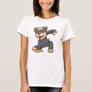 Dog in Ninja Costume T-Shirt