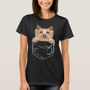 Dog In Pocket Norwich Terrier Dog T-Shirt