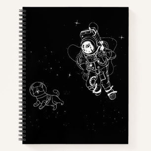 Dog in Space Notebook